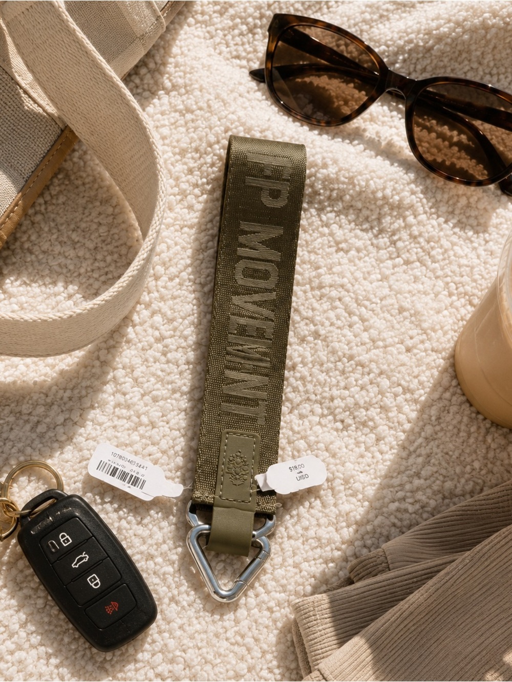 ✨ NWT Free People FP Movement Grab & Go Key Strap ✨